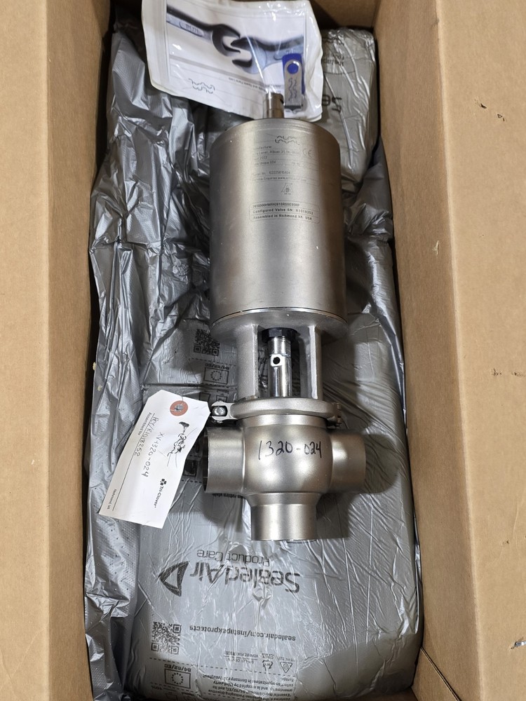 NEW Alfa Laval Unique SSV Sanitary Valve 7610300 Series w/ PN10 Actuator