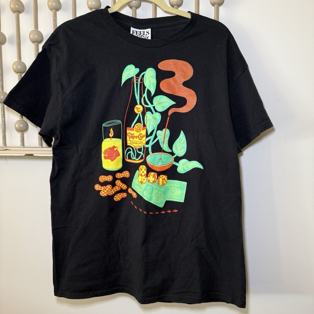 Feels So Good T-shirt Still Tippin Topo Chico Plant Dice Money Graphic Large