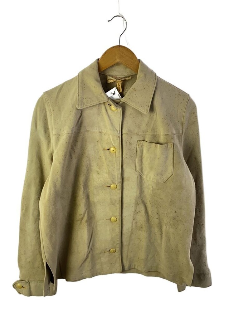 L.L.Bean Leather Jacket Blouson/-/Suede/Beg 3505