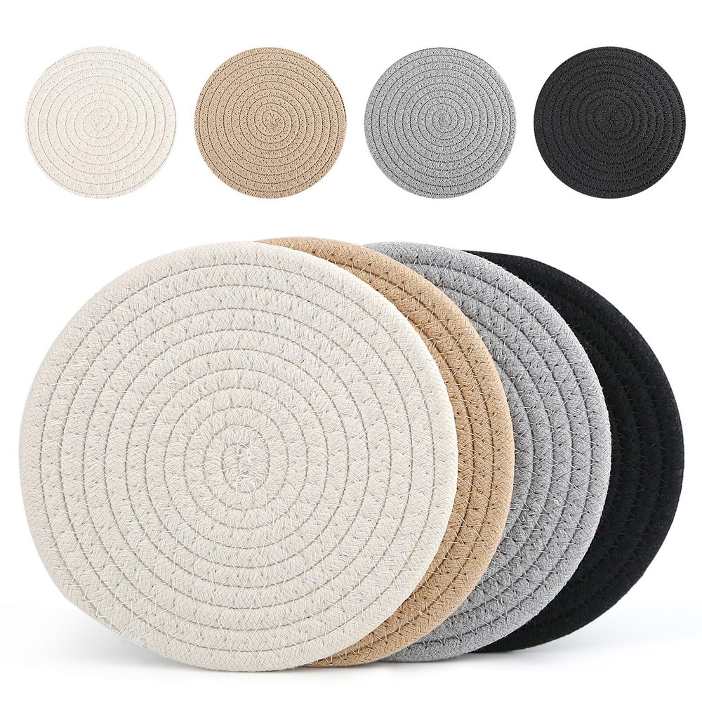 Heat-Resistant Trivets for Hot Pots Pans and Dishes Kitchen Essentials