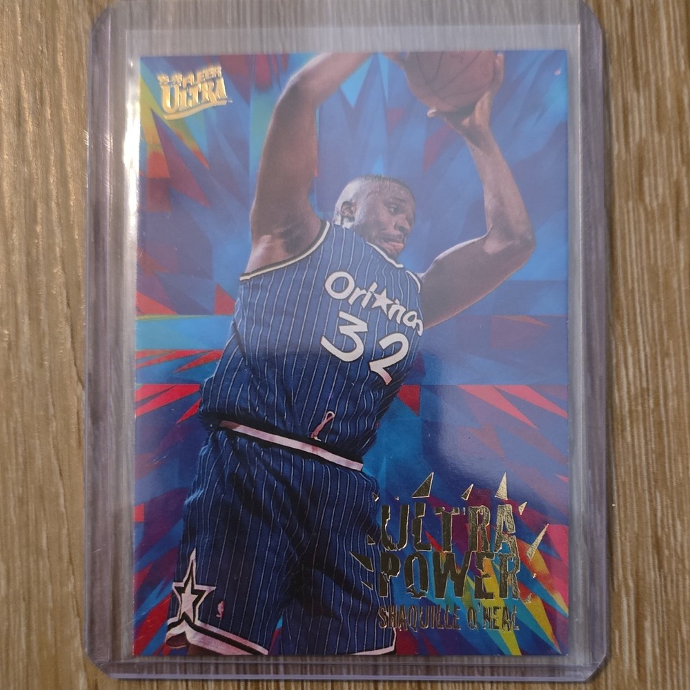 1995-96 Fleer Ultra Power Shaquille O'Neal Orlando Magic Card #9