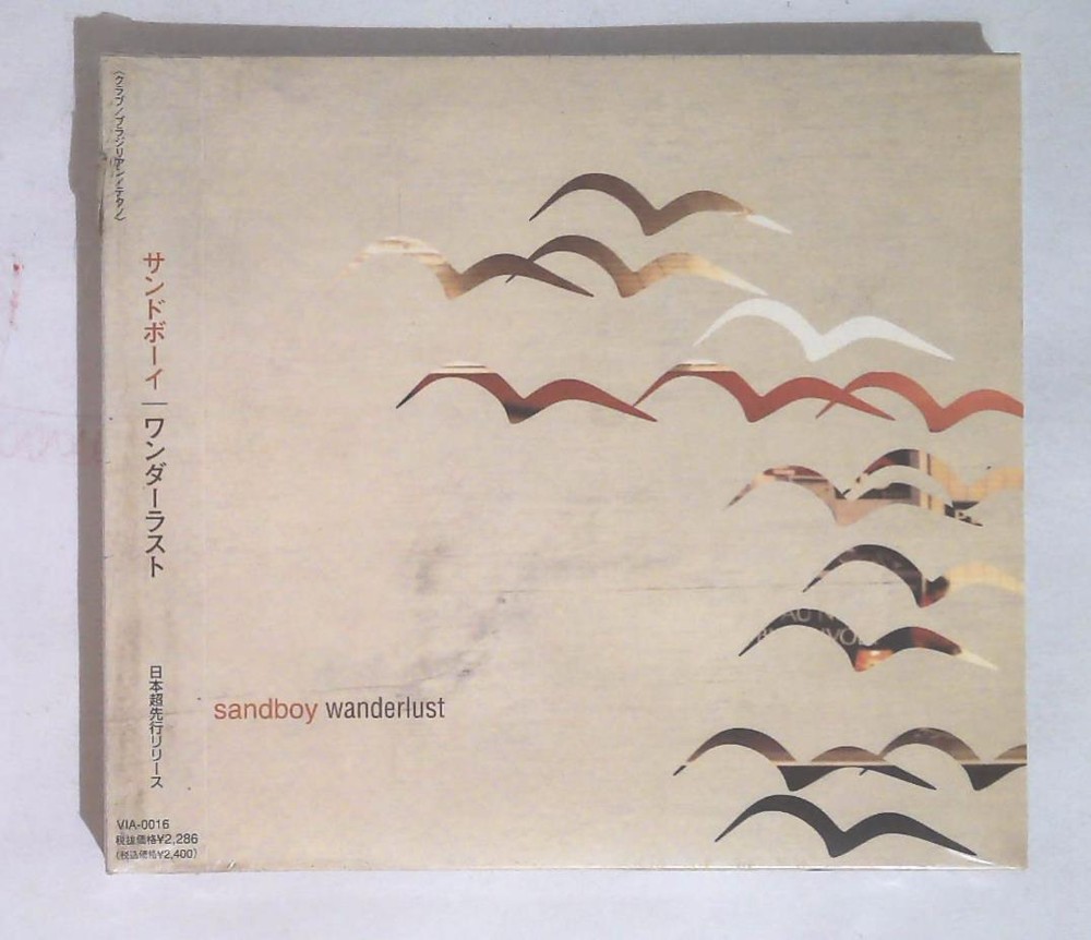 Sandboy – Wanderlust VIA-0016 JAPAN CD OBI Digipak SEALED