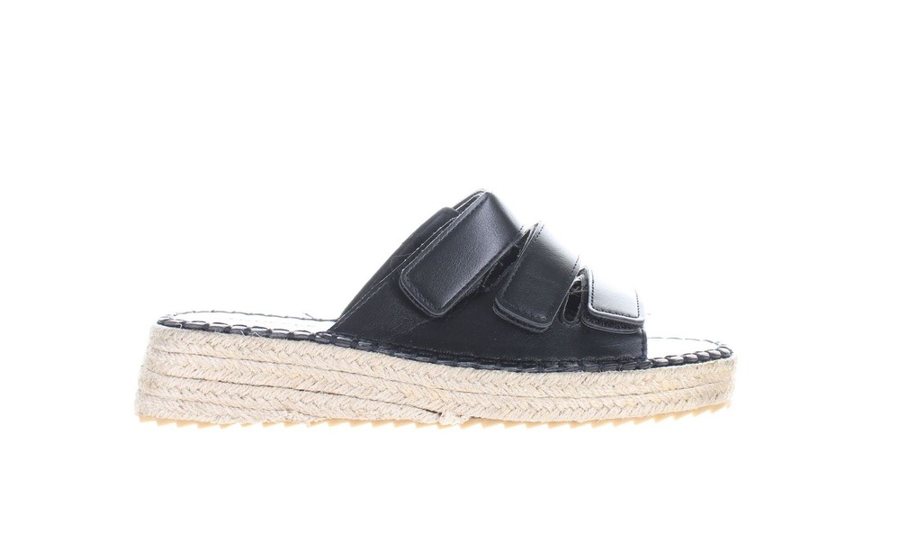 Women's Truffle Collection Lil03 Black Espadrilles Size EUR 37 Style 7692738