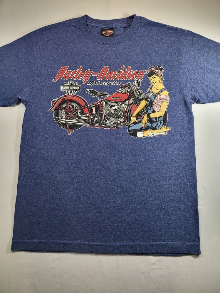 Unisex Harley-Davidson Military Sales “Overseas Tour” T-Shirt Men's Medium
