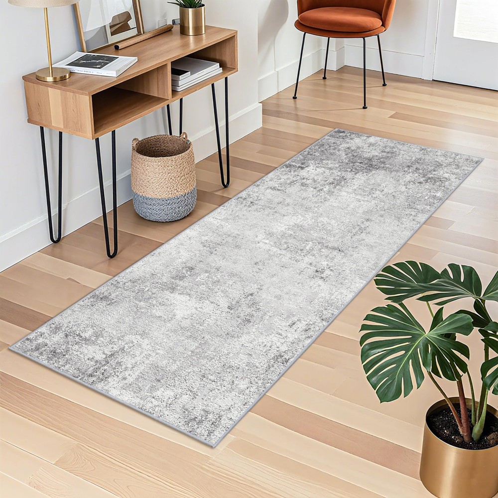 Abstract 2x6 Runner Rug for Living Room Entryway Hallway Indoor Non-Slip-image