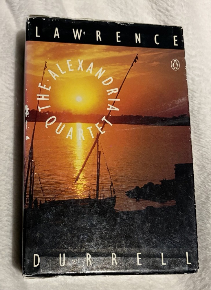 THE ALEXANDRIA QUARTET Box Set Lawrence Durrell 4 Novel Paperback Penguin Books