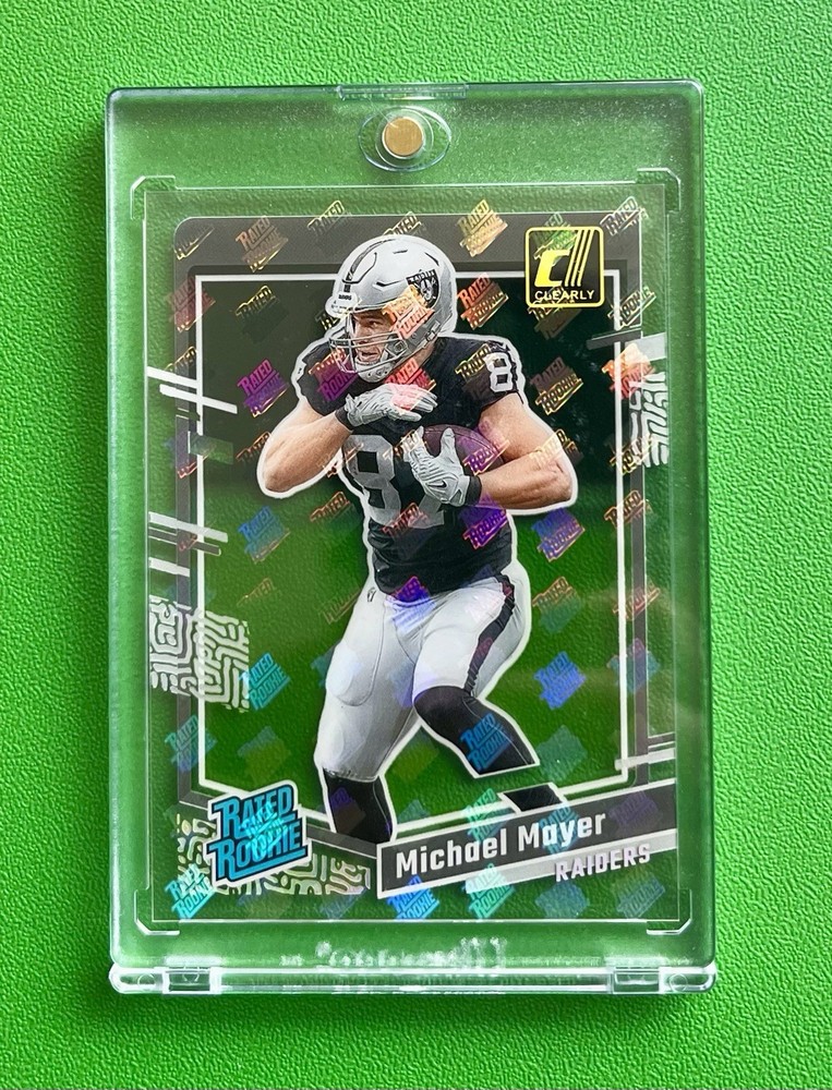 2023 Panini Clearly Donruss Michael Mayer #75 Holo Rookie RC Rr Logo