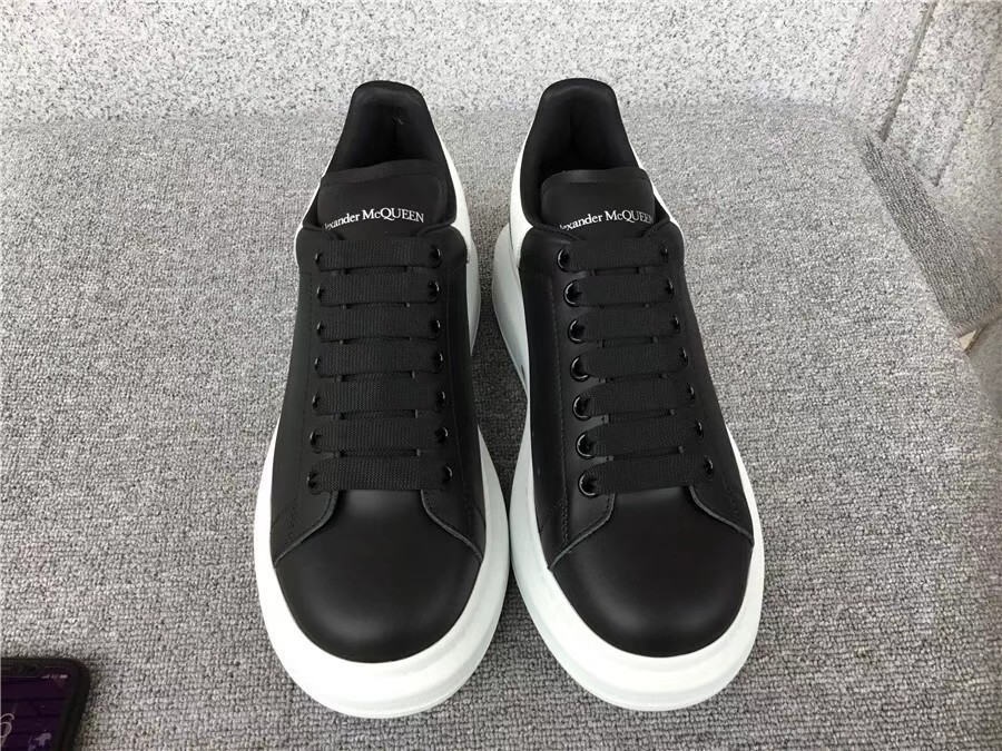 New Alexander McQueen Black and White Men's Shoes