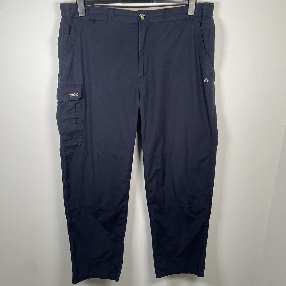 Craghoppers Solar Dry Mens Hiking Cargo Trousers W38 L31 Waterproof Pockets
