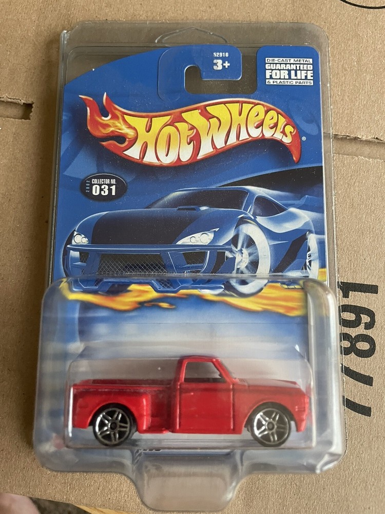 Hot Wheels Custom '69 Chevy Pickup- First Edition 2000 #31-Nice-L$$k-In Plastic