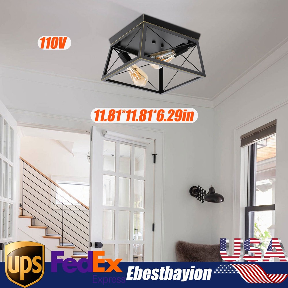 Industrial LED Chandelier Pendant Light for Dining Room Ceiling