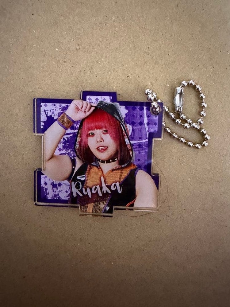 Stardom Ryukika Women's Pro Wrestling Puzzle Keychain Easy Packaging Japan