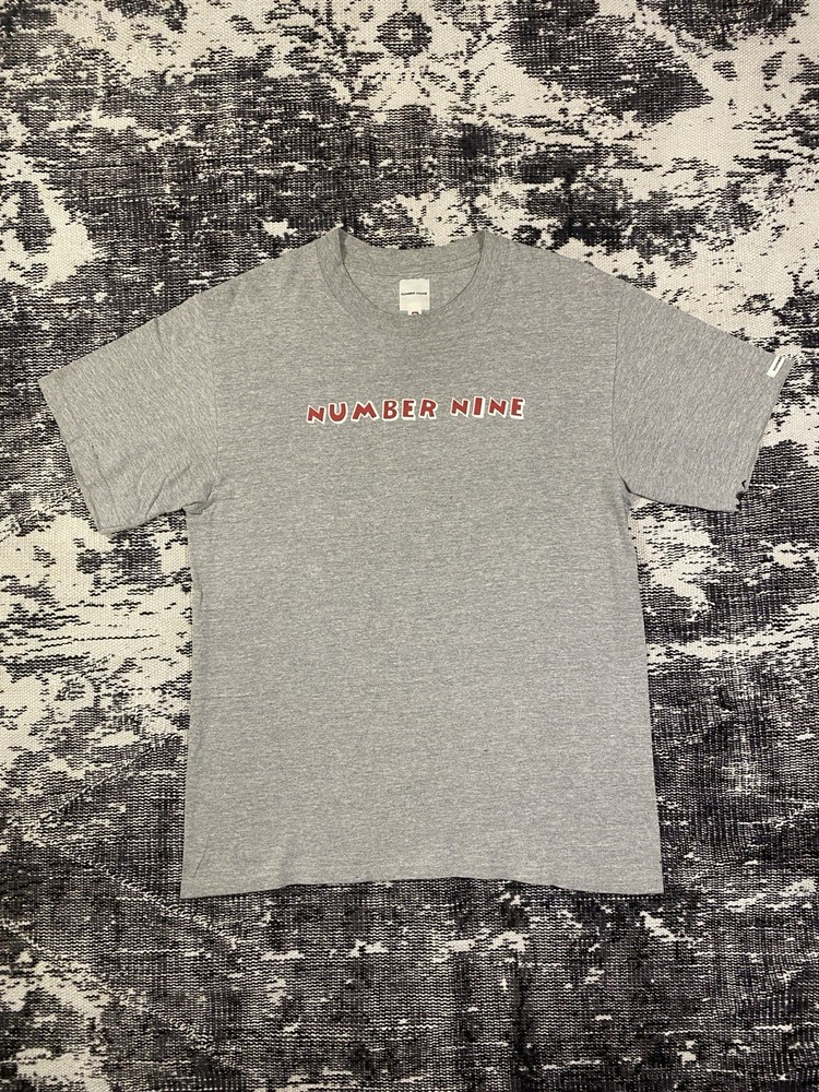 Number (N)ine Rock Idol 99 Graphic Tee Gray Size 3 Archive