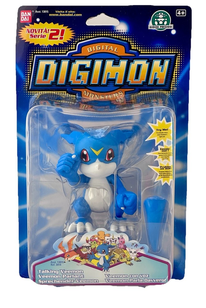 TALKING VEEMON DIGIMON SERIES 2 RARE BANDAI PRECIOUS GAMES 1997