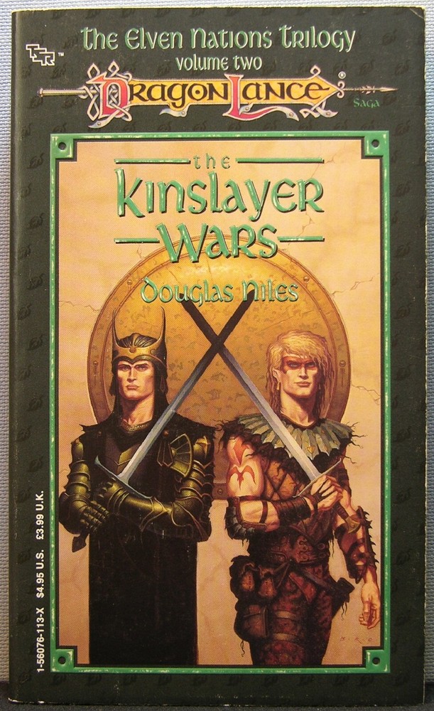 Niles, Douglas - The Kinslayer Wars [Dragonlance: Elven Nations #2] PBO 1st Ed.