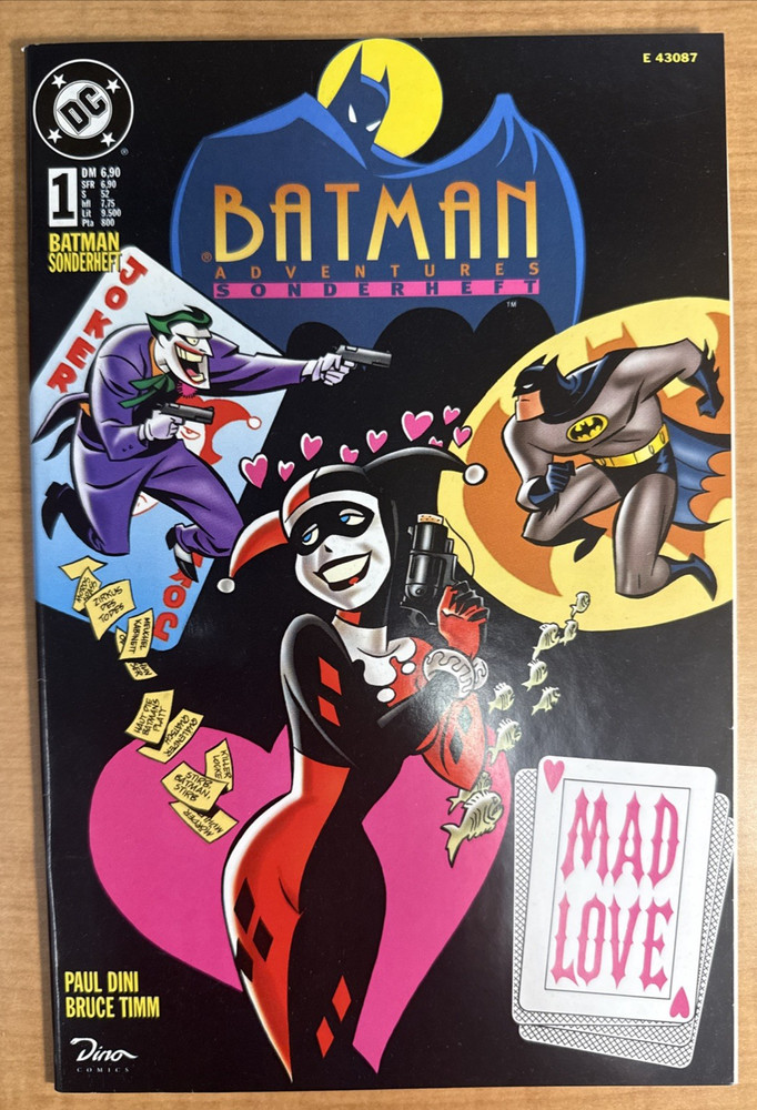Batman Adventures: Mad Love # 1 - Bruce Timm Dino Germany 1st PRINT • High grade