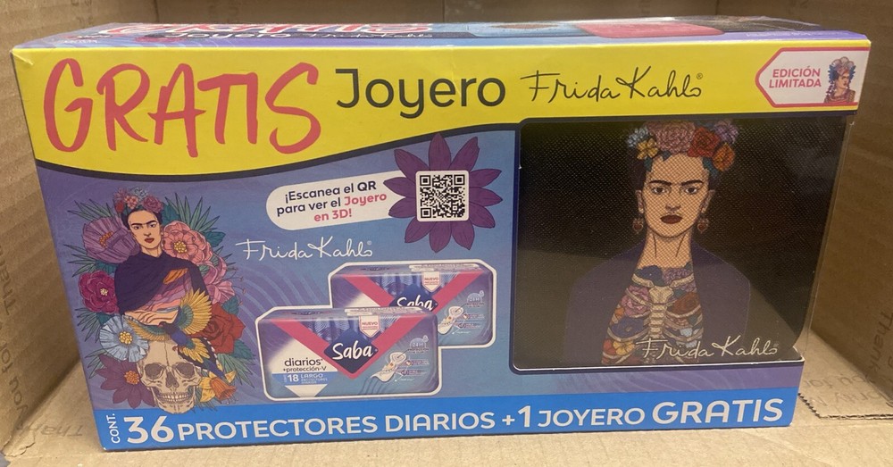 Frida Kahlo Jewelry Case Special Edition (mexico Exclusive Product )