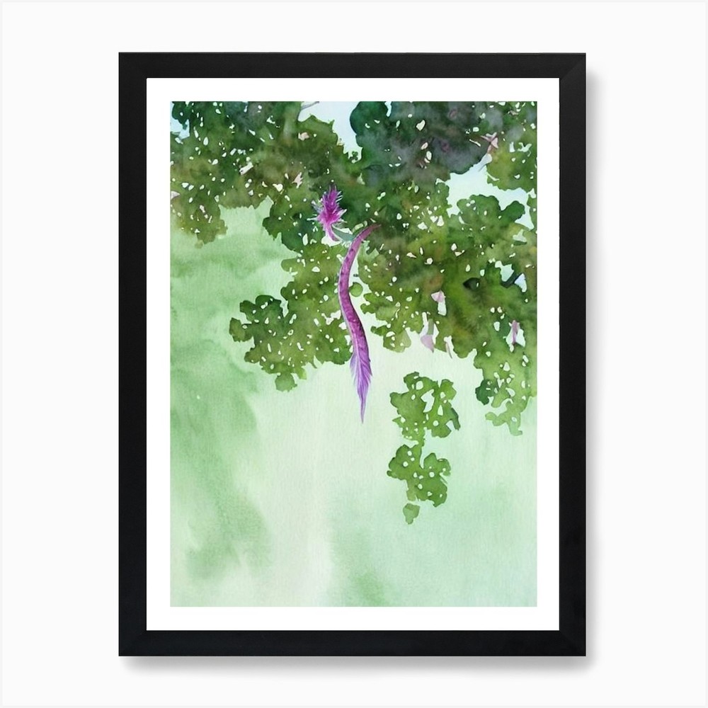 Leafy Sea Dragon II Storybook Water Framed Wall Art Poster Canvas Print Picture