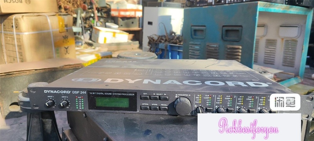 USED 1PC DYNACORD DSP 244 Audio Processor (DHL or Fedex) #F22