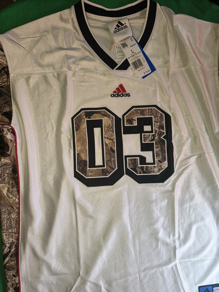 Adidas Originals Camo Football Jersey KD6247 Large