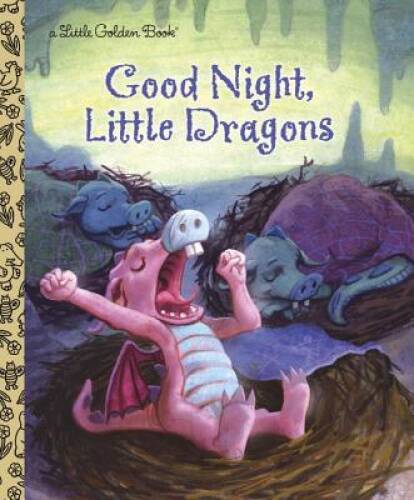Good Night, Little Dragons (Little Golden Book) - Hardcover - GOOD