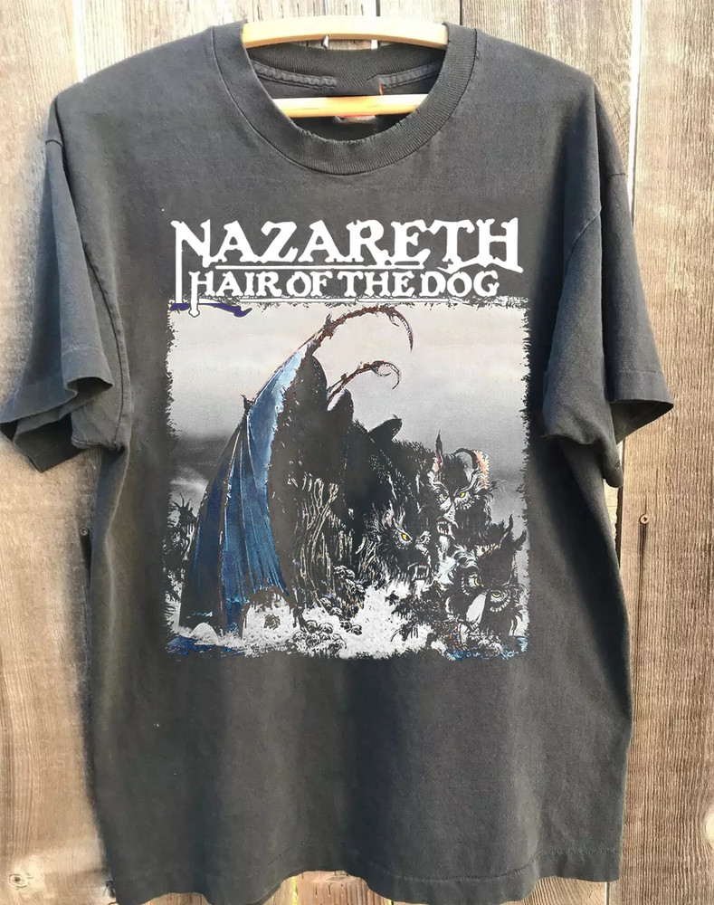 NAZARETH Summer Tour Gift For Fan S to 5XL Charcoal Style T-shirt QA815