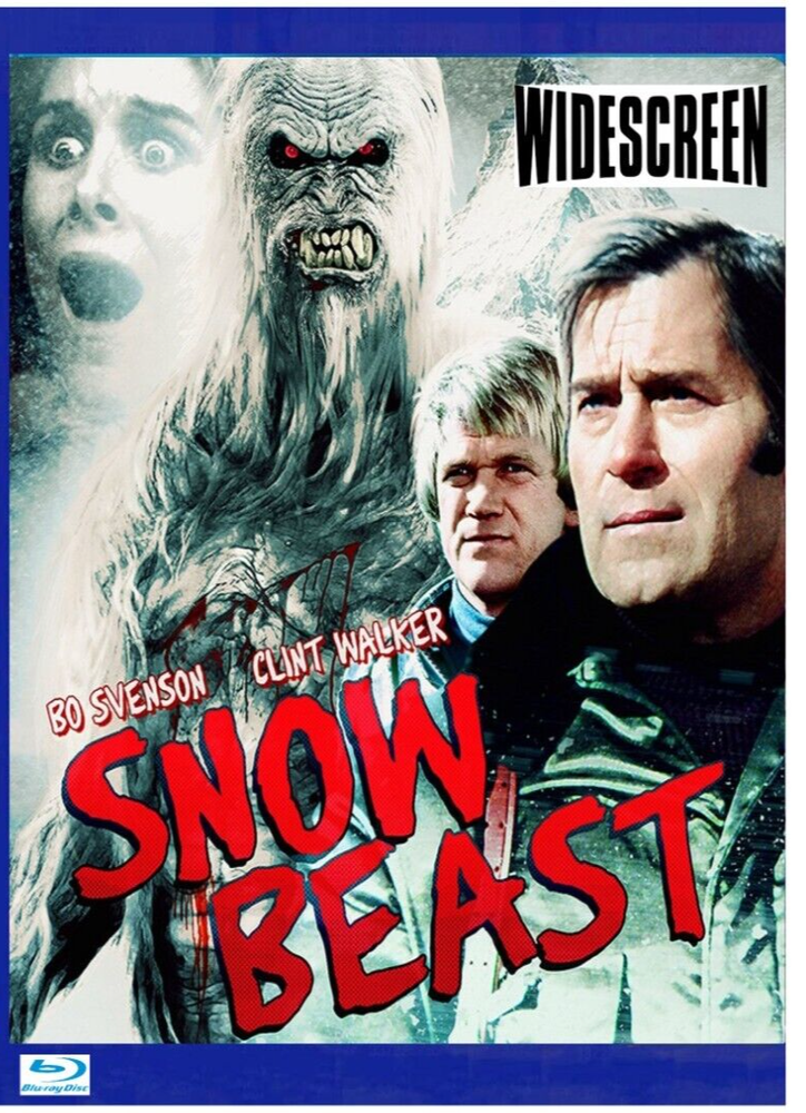 SNOWBEAST  1977 BLU-RAY Movie WIDESCREEN Bo Svenson Yvette Mimieux Clint Walker
