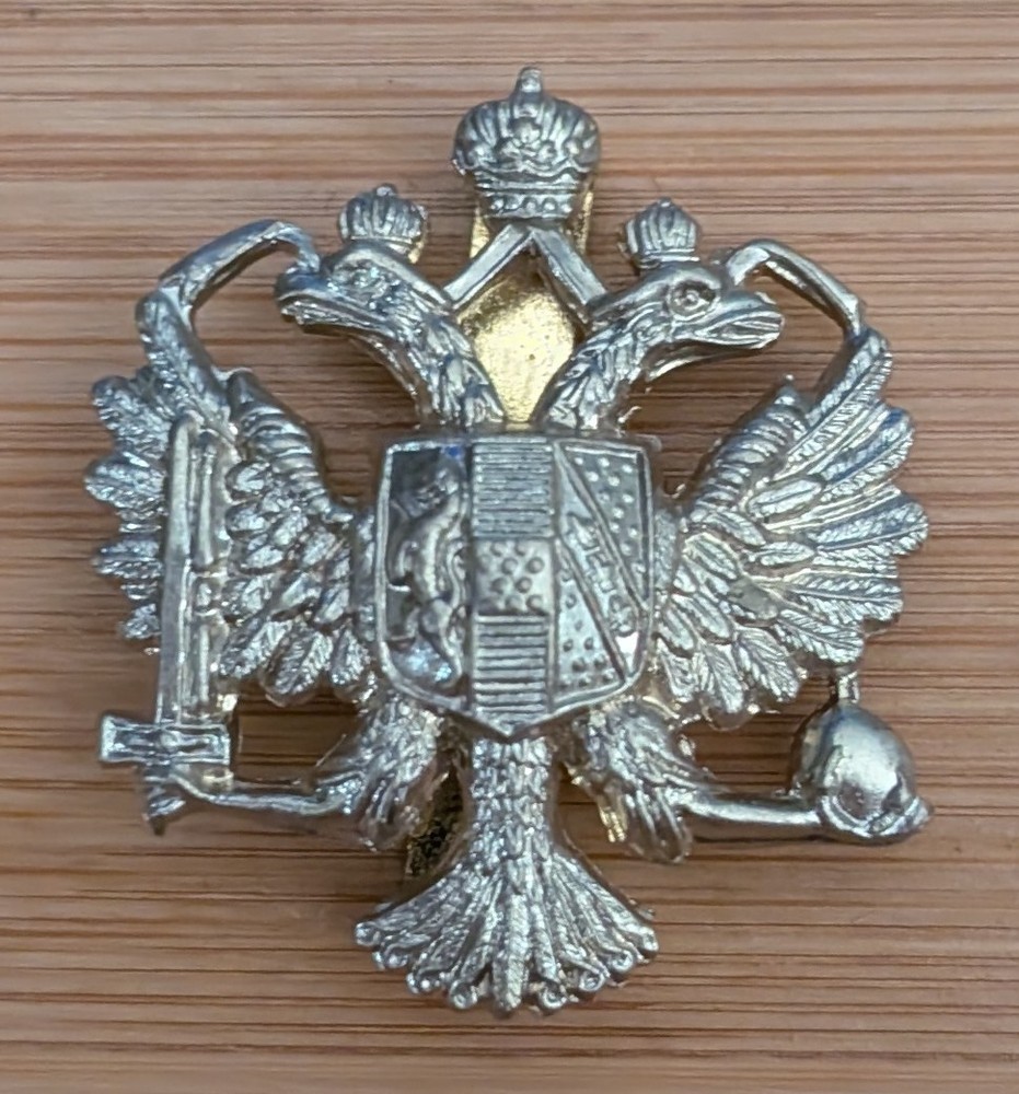 1st Kings Dragoon Guards Regiment KDG (King’s) Cap Badge – 2ND PATTERN