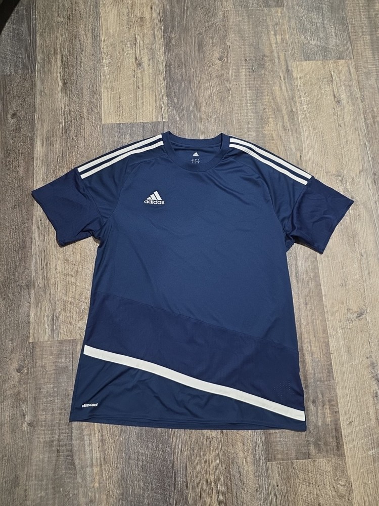 Adidas climacool Blue and White Jersey Men's Size Large