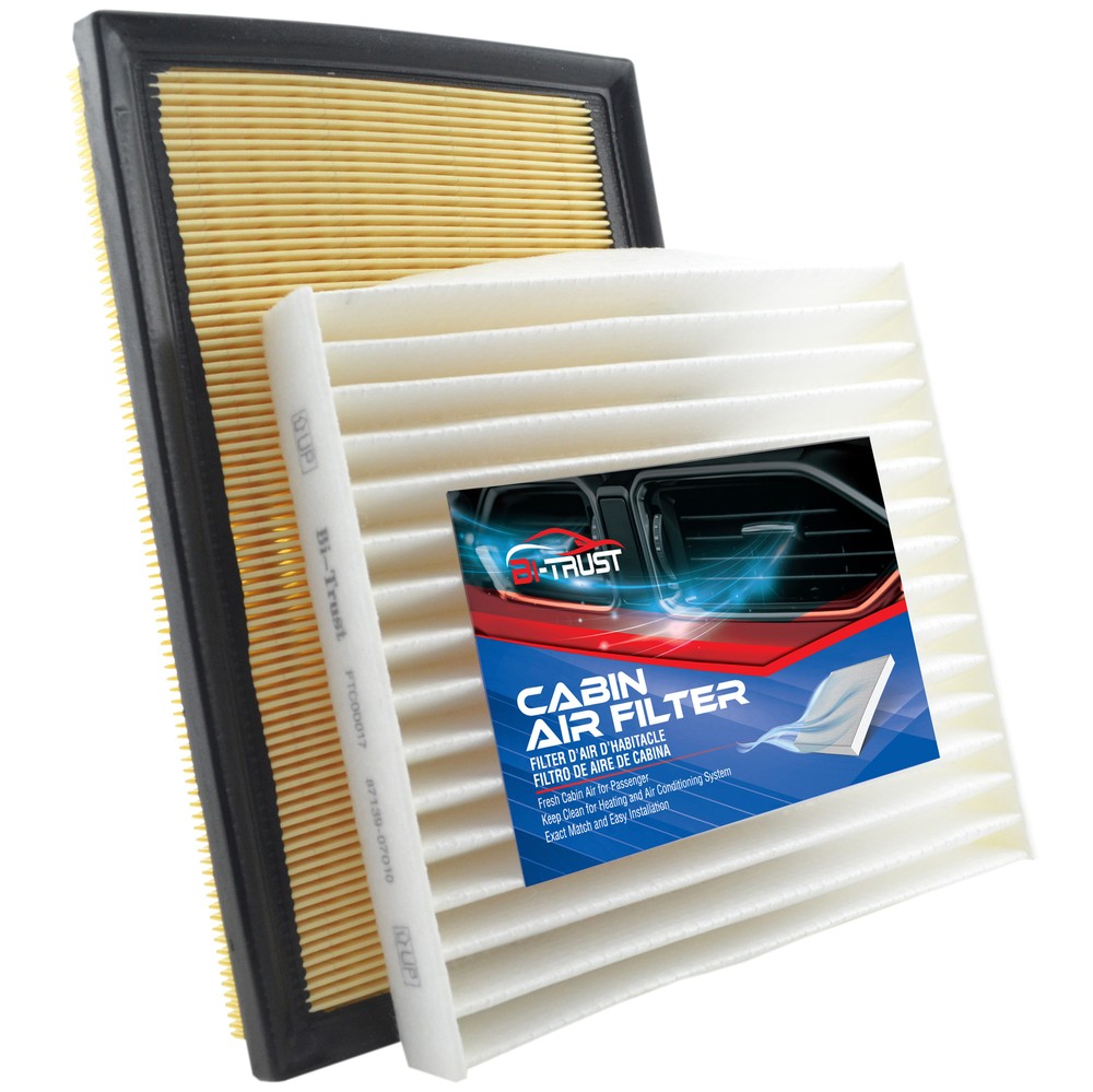Engine Air Filter and Cabin Air Filter for Toyota/Lexus Models 2010-2018