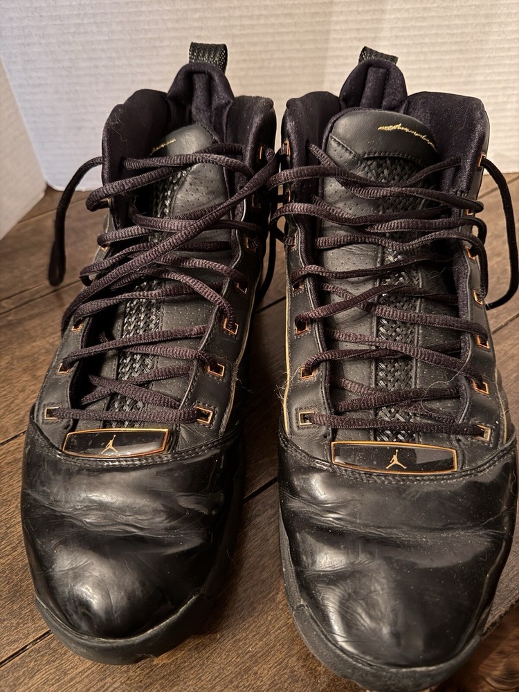 Size 12 - Jordan 19 OG SE Black Metallic Gold 2004 NDS 308492-071