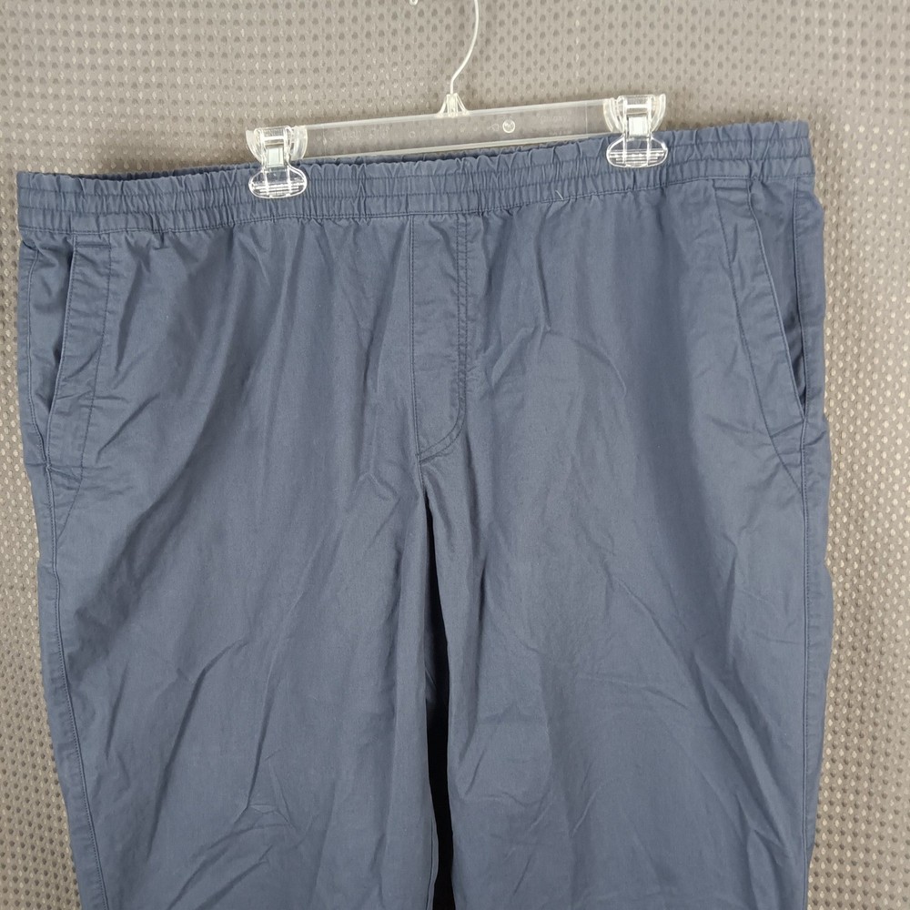 Goodfellow & Co Men's XXL Blue Jogger Pants Elastic Waist Cotton Casual