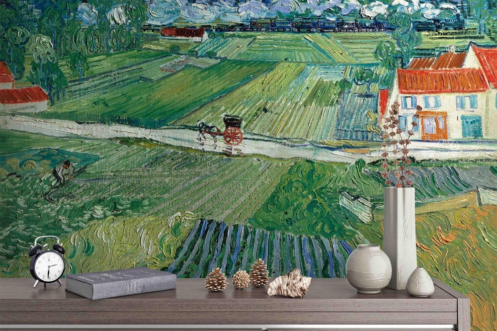 3D Van Gogh Oil Painting Artwork Wall Murals Wallpaper Murals Wall Sticker 173