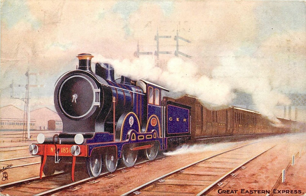 C1910 UK Great Eastern Railway Tuck #9161  Postcard 25-3053