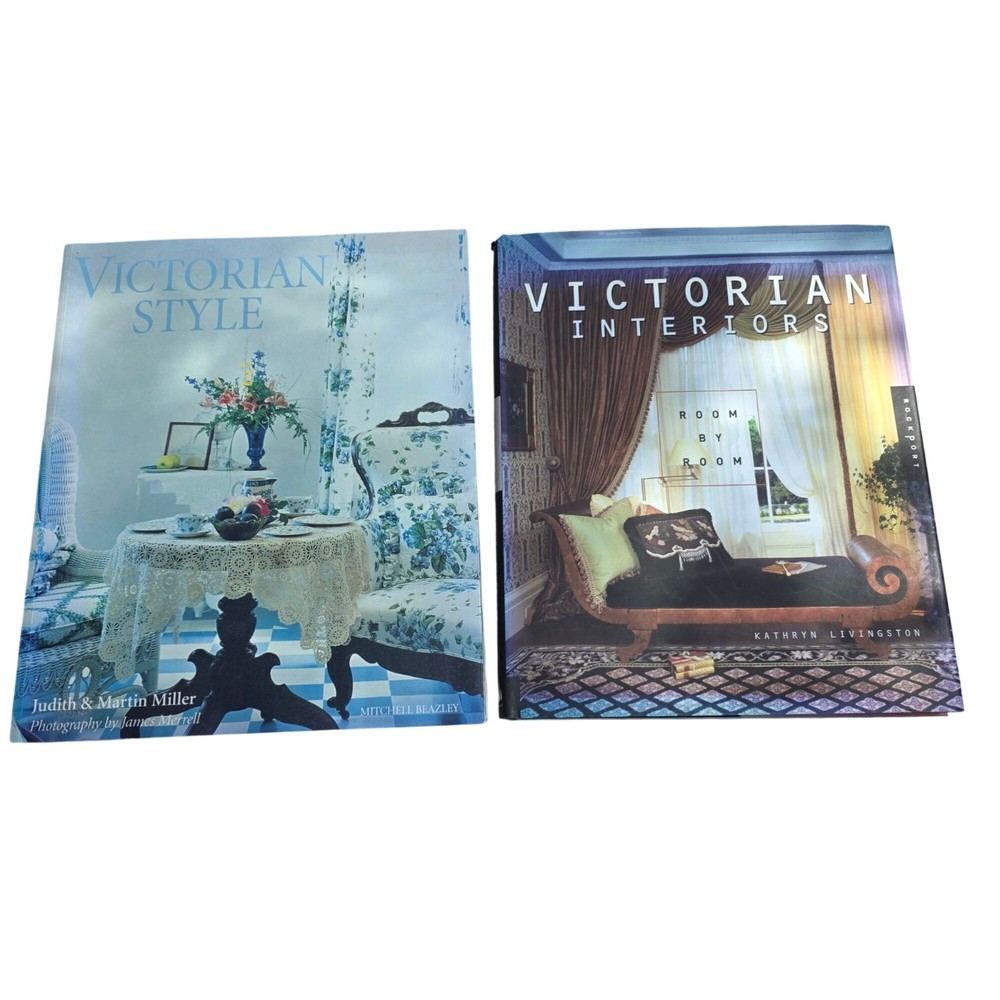 Victorian Style & Victorian Interiors Books On Home Design & Decor