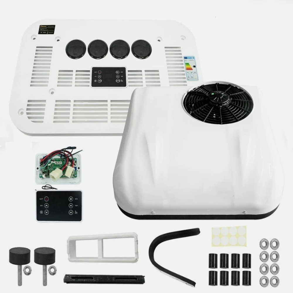 10000 BTU 12V RV Rooftop Air Conditioner A/C Unit Cooling For Trailer Motorhome