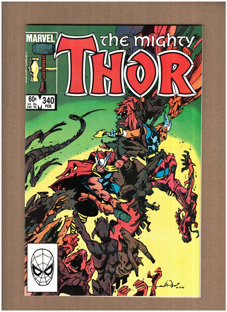Thor #340 Marvel Comics 1984 Walt Simonson BETA RAY BILL VF/NM 9.0