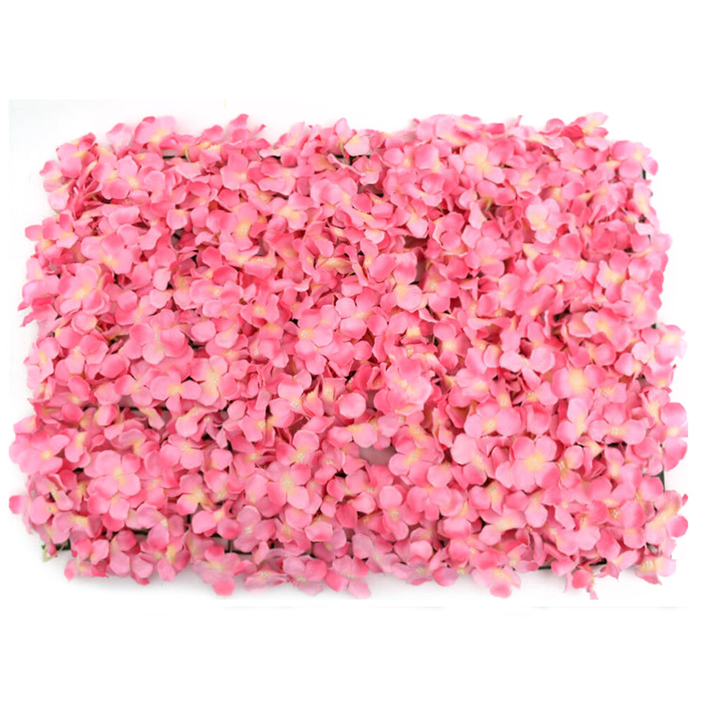 Artificial Wedding Silk Flower Wall Decor 10X Background Rose Floral Panels