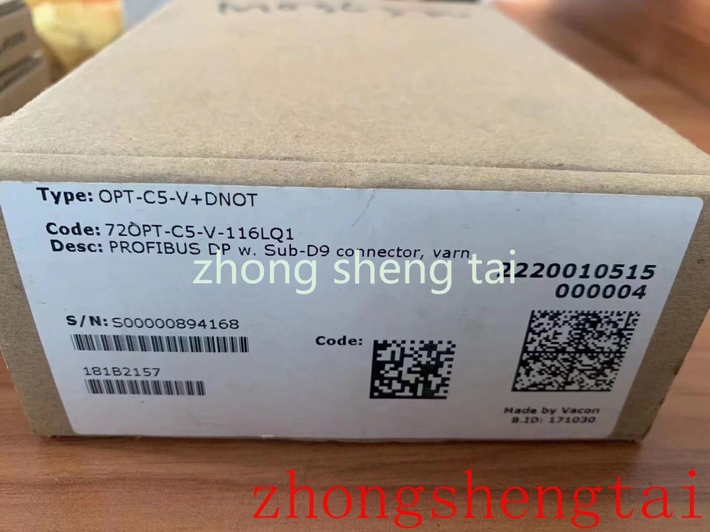 1 pc New Spot Goods Vacon OPT-C5-V+DNOT new via FedEx or DHL With Warranty