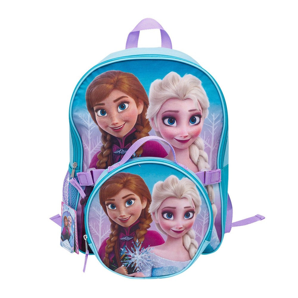 Large Backpack - Disney Frozen Anna w/Lunch Bag 16