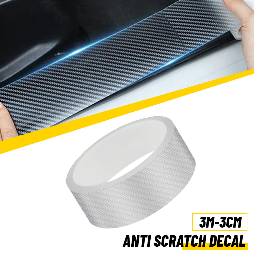 Universal 4X Carbon Fiber Rear Bumper Diffuser Lip Spoiler