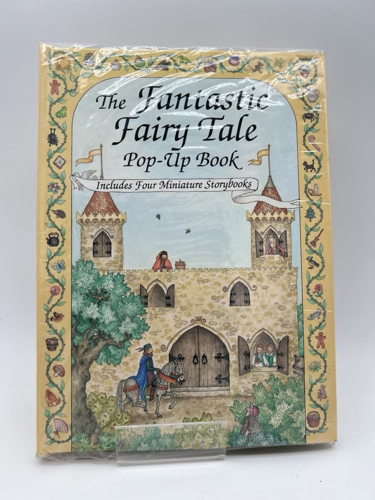NEW The Fantastic Fairy Tale Pop-Up Book  Includes Four Miniature Storybook