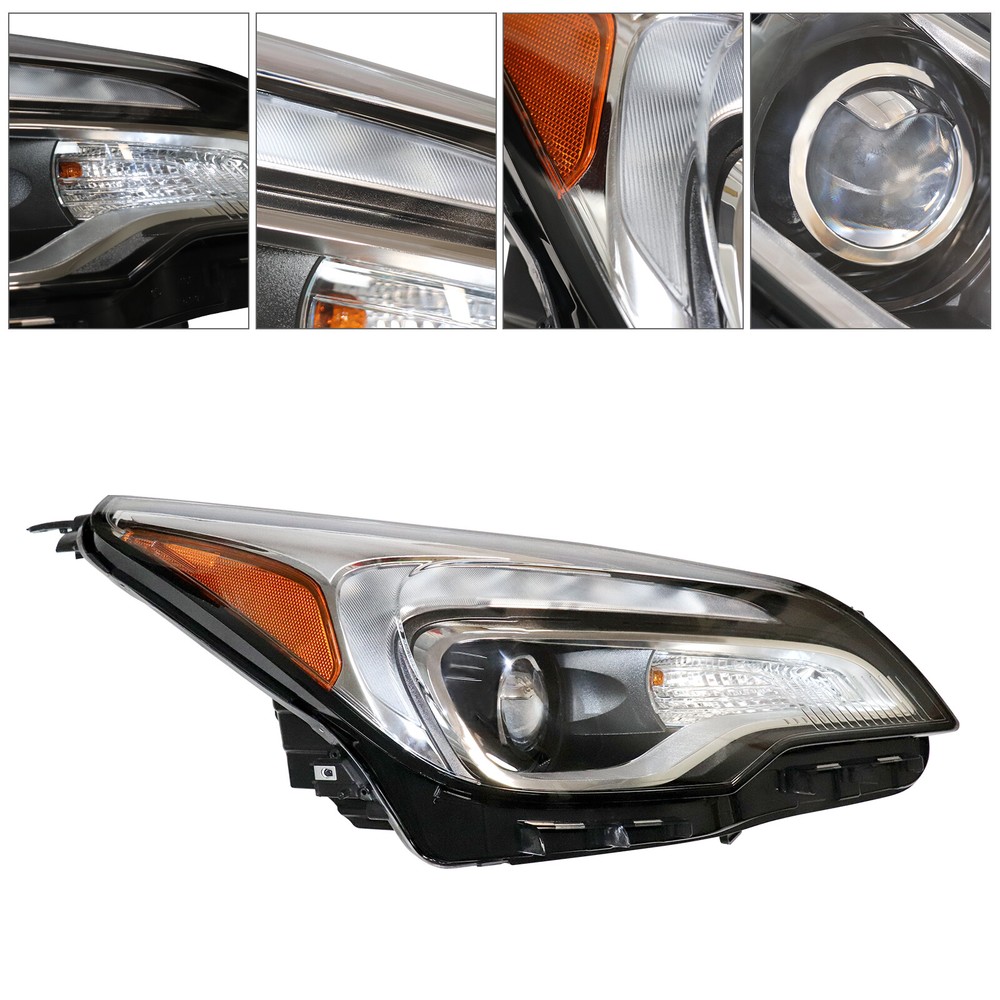 For 2016 2017 2018 Buick Envision Passenger Side LED Headlight Headlamp Assembly