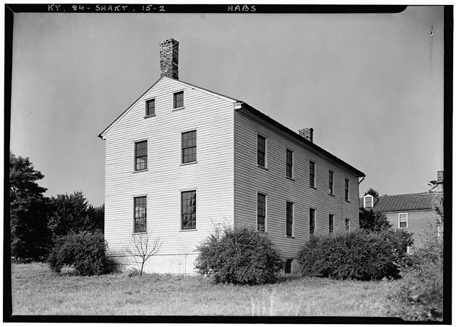 Shaker East Family Sisters' Shop,Shakertown,Mercer County,Kentucky,KY,HABS,2