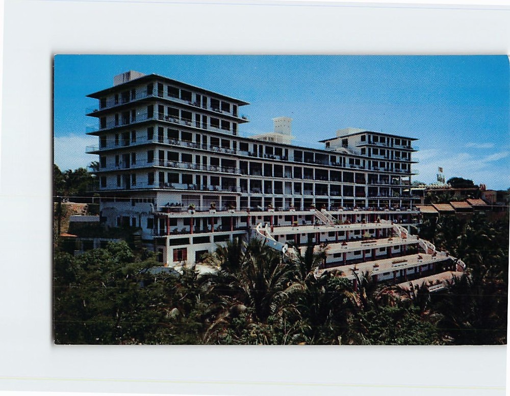 Postcard Hotel Majestic Acapulco Mexico