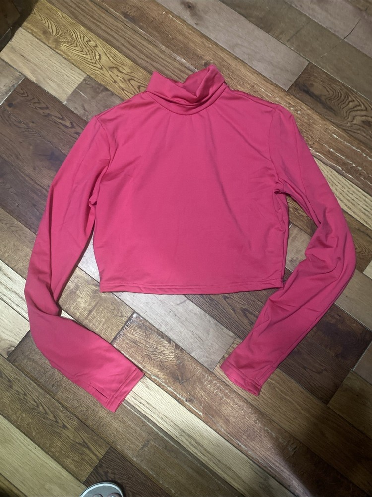 womens long sleeve turtleneck top size Small
