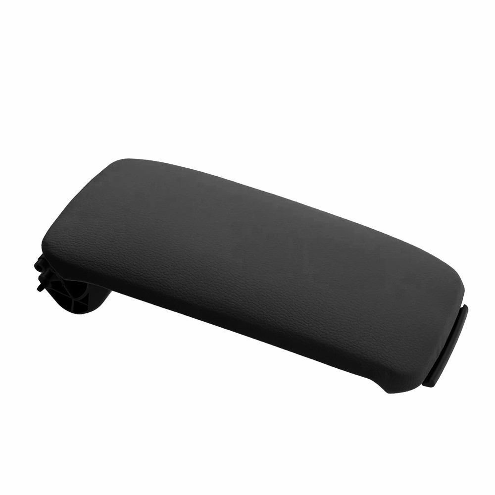 For 2003-2012 AUDI A3 8P Black Leather Armrest Center Box Console Lid Cover 1x M