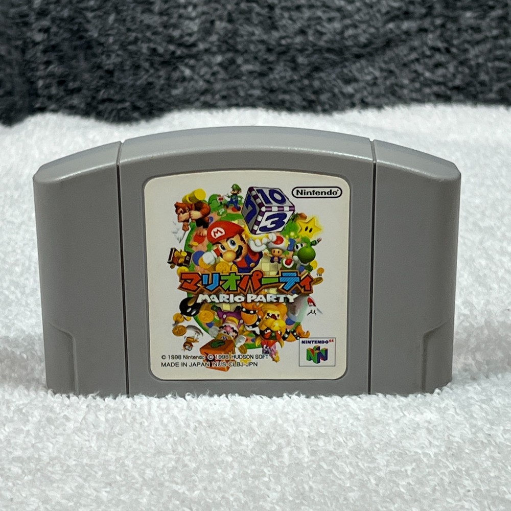 Mario Party 1 Japanese Version N64 Game Nintendo 64 US Seller