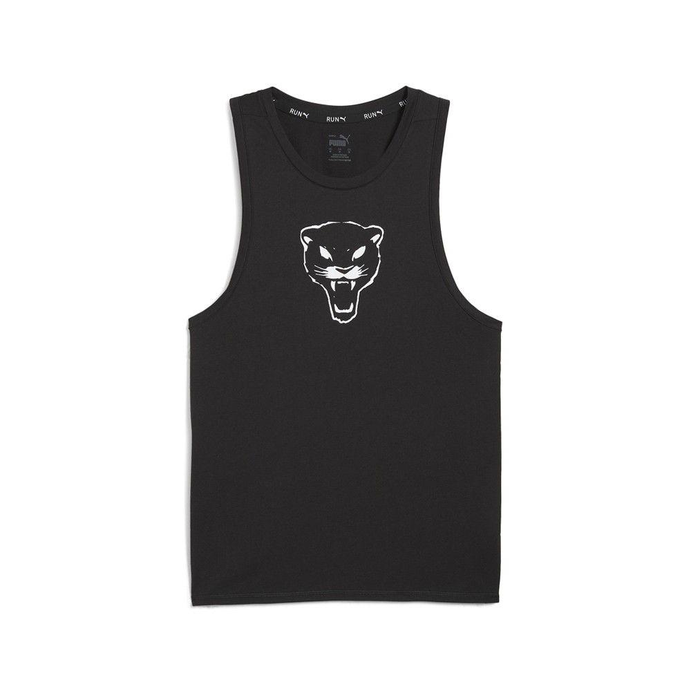 PUMA Run Favorite Cat Graphic Crew Neck Tank Top Mens Size L  Casual  Athletic 5