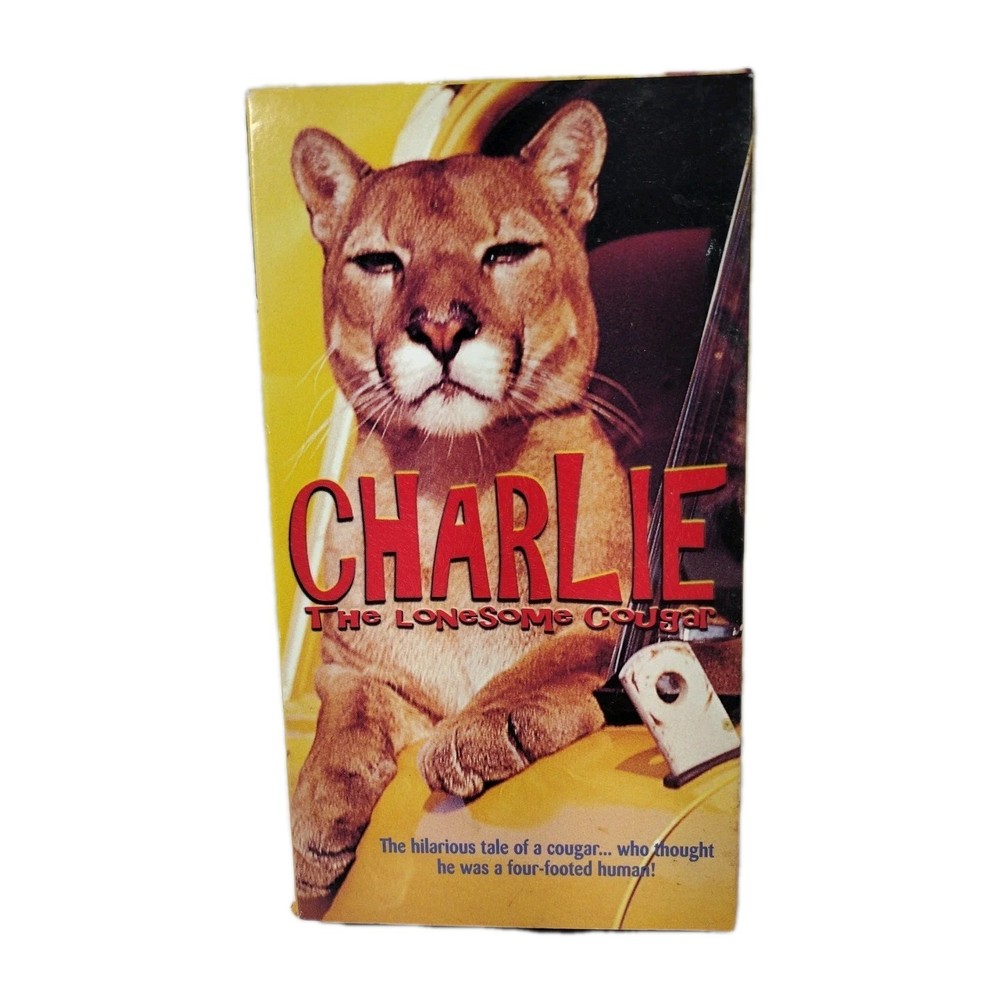 Charlie the Lonesome Cougar (VHS, 2000)